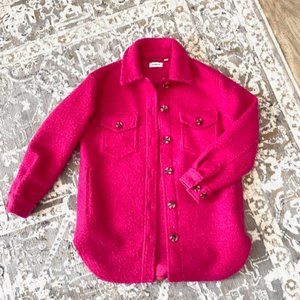 Pink Shacket